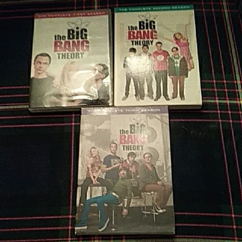 The Big Bang Theory DVD Set Seasons 1-3